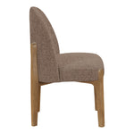 Torino Fabric Upholstered Dining Chair in Brown