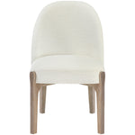 Torino Fabric Upholstered Dining Chair in Cream