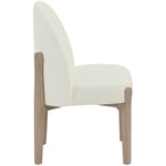 Torino Fabric Upholstered Dining Chair in Cream