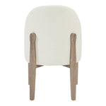 Torino Fabric Upholstered Dining Chair in Cream