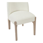 Torino Fabric Upholstered Dining Chair in Cream