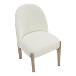 Torino Fabric Upholstered Dining Chair in Cream