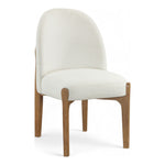 Torino Fabric Upholstered Dining Chair in Cream