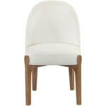 Torino Fabric Upholstered Dining Chair in Cream