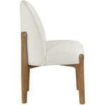 Torino Fabric Upholstered Dining Chair in Cream