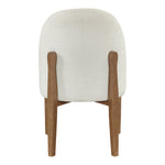 Torino Fabric Upholstered Dining Chair in Cream