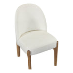 Torino Fabric Upholstered Dining Chair in Cream