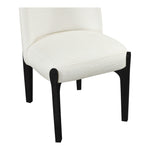 Torino Fabric Upholstered Dining Chair in Cream
