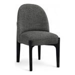 Torino Fabric Upholstered Dining Chair in Black