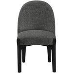 Torino Fabric Upholstered Dining Chair in Black