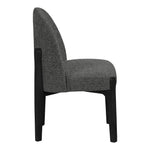 Torino Fabric Upholstered Dining Chair in Black