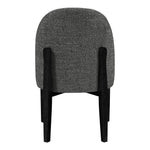 Torino Fabric Upholstered Dining Chair in Black