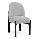Torino Fabric Upholstered Dining Chair in Grey