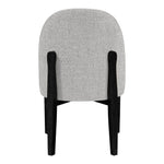 Torino Fabric Upholstered Dining Chair in Grey