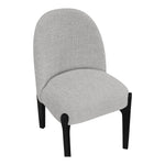 Torino Fabric Upholstered Dining Chair in Grey