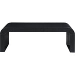 Toulon Oak Veneer Coffee Table in Black