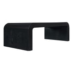 Toulon Oak Veneer Coffee Table in Black