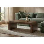Toulon Oak Veneer Coffee Table in Brown