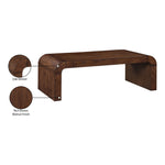 Toulon Oak Veneer Coffee Table in Brown