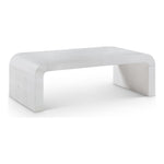 Toulon Oak Veneer Coffee Table in White