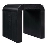 Toulon Oak Veneer End / Side Table in Black