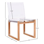 Tulum Water Resistant Mesh Fabric Outdoor Patio Dining Side Chair in Off White