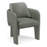Vanda Vegan Leather Upholstered Dining Chair in Olive