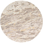 Varenna Marble Top And Acacia Wood Base Coffee Table in Beige