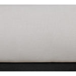 Vaughn Linen Textured Fabric Upholstered King Bed in Cream