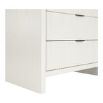 Fairfax Solid Wood And Oak Veneer Chest in Cream