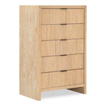 Fairfax Solid Wood And Oak Veneer Chest in Natural