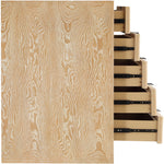 Fairfax Solid Wood And Oak Veneer Chest in Natural