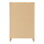 Fairfax Solid Wood And Oak Veneer Chest in Natural