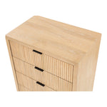 Fairfax Solid Wood And Oak Veneer Chest in Natural