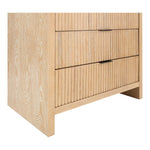 Fairfax Solid Wood And Oak Veneer Chest in Natural