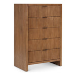 Fairfax Solid Wood And Oak Veneer Chest in Walnut
