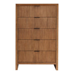 Fairfax Solid Wood And Oak Veneer Chest in Walnut