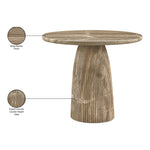 Venosa Concrete Indoor/Outdoor Counter Height Table in Beige