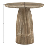 Venosa Concrete Indoor/Outdoor Counter Height Table in Beige