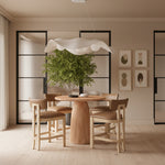 Venosa Concrete Indoor/Outdoor Counter Height Table in Natural
