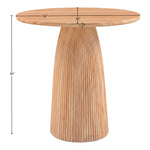 Venosa Concrete Indoor/Outdoor Counter Height Table in Natural