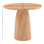 Venosa Concrete Indoor/Outdoor Counter Height Table in Natural