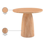 Venosa Concrete Indoor/Outdoor Counter Height Table in Natural