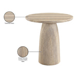 Venosa Concrete Indoor/Outdoor Counter Height Table in Travertine