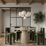 Venosa Concrete Indoor/Outdoor Counter Height Table in Travertine