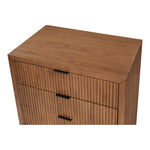 Fairfax Solid Wood And Oak Veneer Chest in Walnut