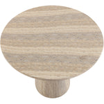 Venosa Concrete Indoor/Outdoor Counter Height Table in Travertine