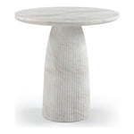 Venosa Concrete Indoor/Outdoor Counter Height Table in White