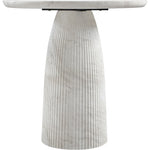 Venosa Concrete Indoor/Outdoor Counter Height Table in White