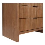 Fairfax Solid Wood And Oak Veneer Chest in Walnut